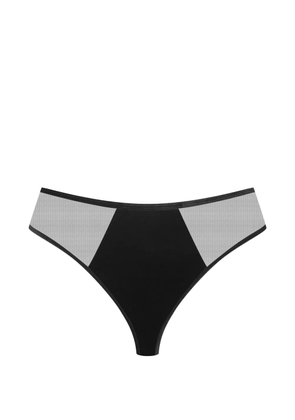 Maison Close open-back briefs - Black