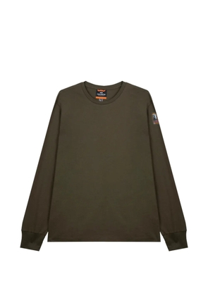 Parajumpers long-sleeved patch T-shirt - Green