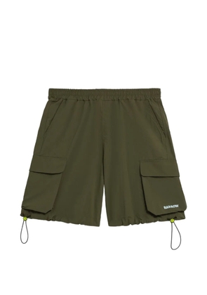 BARROW cargo drawstring shorts - Green