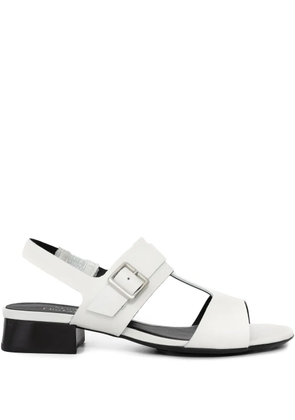 Studio Chofakian 20mm Studio 175 buckle-fastening sandals - White