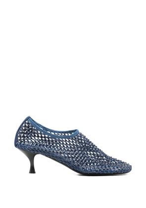 strategia shoes embellished woven pumps - Blue