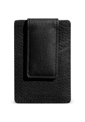 Shinola Magnetic Money Clip card wallet - Black