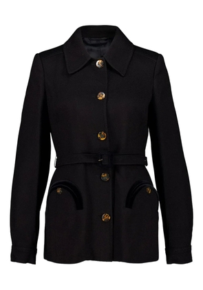 Blazé Milano belted luna jacket - Black