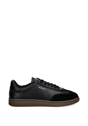 Gant suede panel sneakers - Black
