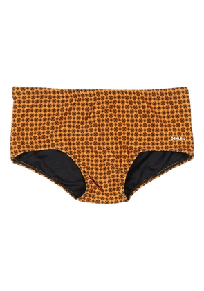 Osklen drawstring swimming trunks - Orange