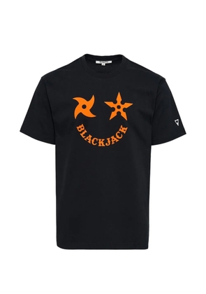 Blackjack Shuriken graphic T-shirt