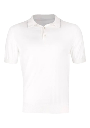 Eleventy short-sleeve polo shirt - White