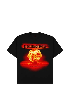 Pleasures printed short-sleeve T-shirt - Black