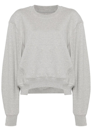 System logo hood sweatshirt - Grey