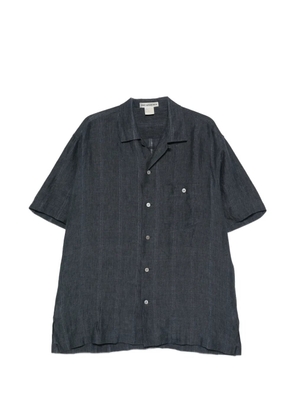 Issey Miyake Pre-Owned 2000s button shirt - Blue
