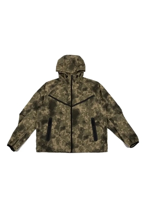 Nike woven hooded windrunner jacket - Green