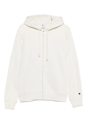Champion zip-up hoodie - White