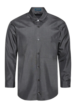 Casella Meyer embroidered silk shirt - Grey