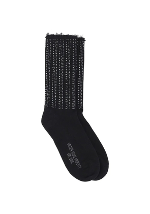 Golden Goose rhinestone-embellished socks - Black