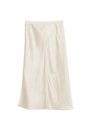 LESS satin maxi skirt - Neutrals