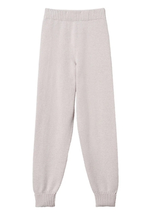 TWINSET knitted track pants - Neutrals
