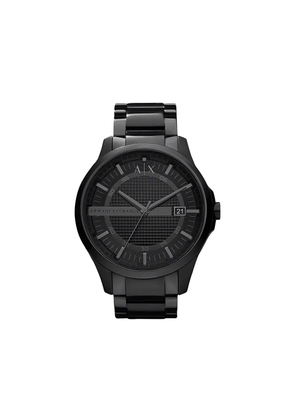 Armani Exchange round face 46mm - Black
