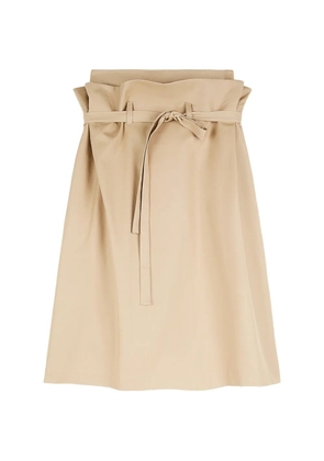 Ports 1961 paperbag-waist midi skirt - Neutrals