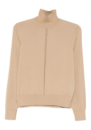 BOSS roll-neck sweater - Neutrals