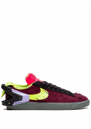 Nike x Acronym Blazer Low 'Night Maroon' sneakers - Red