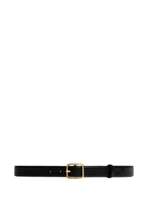 FURSAC square-buckle leather belt - Black