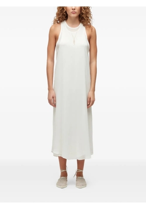 Osklen racerback dress - White