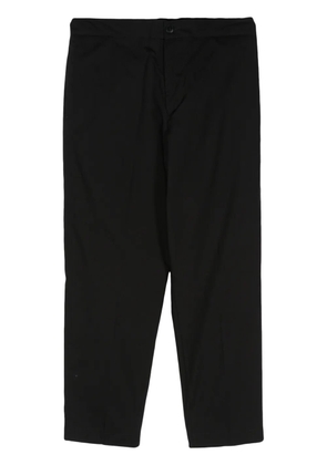 Costumein cotton tapered-leg trousers - Black