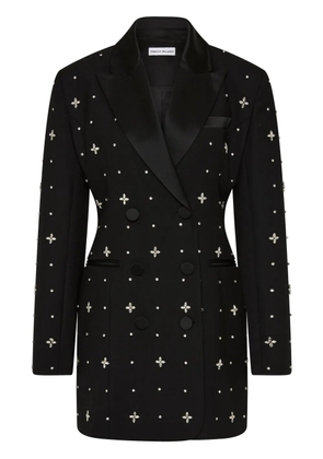 Rebecca Vallance Eclipse tuxedo mini dress - Black