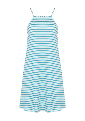 Lygia & Nanny Isis striped mini dress - White