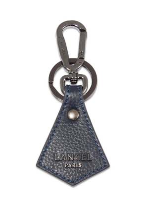 Lancel pyramid leather keyring - Blue