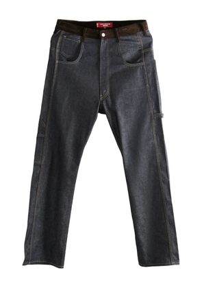 Junya Watanabe MAN x Levi's® corduroy-insert jeans - Blue