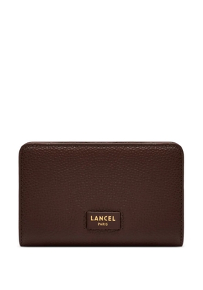 Lancel Ninon rectangular-zip leather wallet - Brown