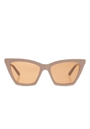 Alexander McQueen Eyewear cat-frame sunglasses - Neutrals