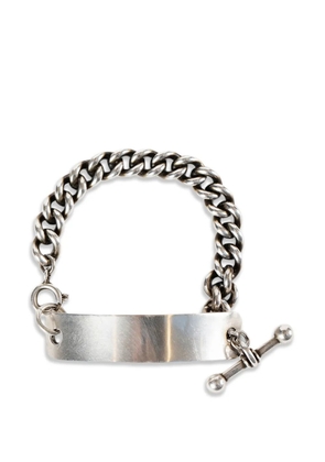 Ann Demeulemeester Doa chain detail bracelet - Silver