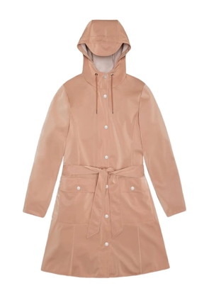 Rains hooded trench coat - Pink