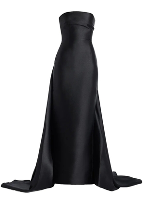 Solace London Tiffany strapless maxi dress - Black
