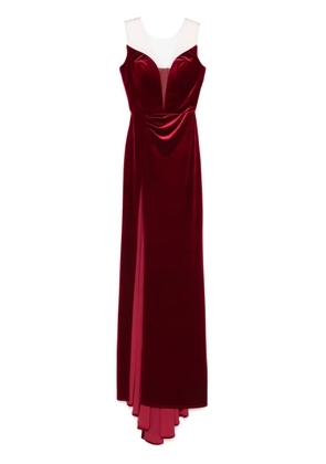 CRISTALLINI Grace maxi dress - Red