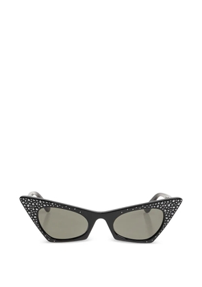 Alexander McQueen Eyewear embellished cat-eye sunglasses - Black