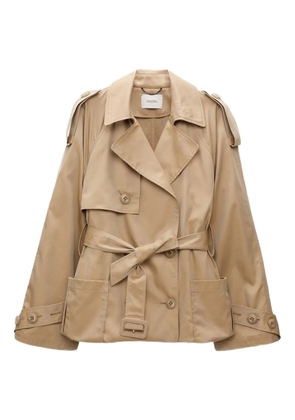 Dorothee Schumacher Luxury adjustable-hemline trench coat - Neutrals