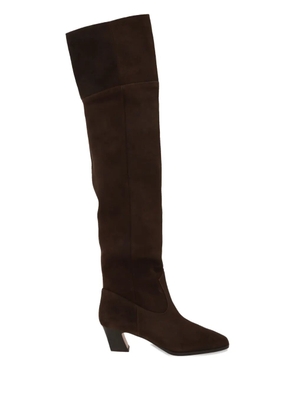 Aquazzura 50mm Nomad square-toe boots - Brown