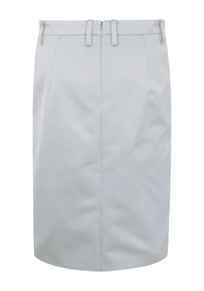 Nº21 zip-front pencil skirt - Blue