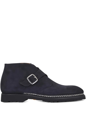 Bontoni Visionario buckle-strap boots - Blue