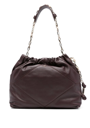 Ba&Sh June chain-strap quilted tote bag - Red