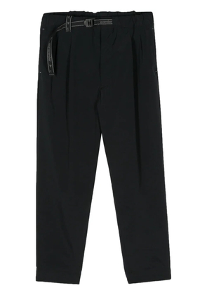 and Wander belted tapered-leg trousers - Black