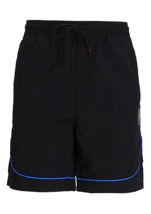 HUGO x Racing Bulls torchon-piping track shorts - Black