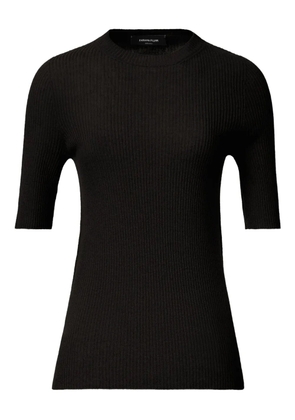 Fabiana Filippi ribbed T-shirt - Black