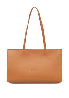 Patrizia Pepe leather tote bag - Brown