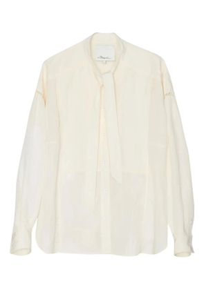 3.1 Phillip Lim tie-neck puff-sleeve shirt - White