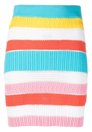 Solid & Striped The Rosie knitted skirt - Blue