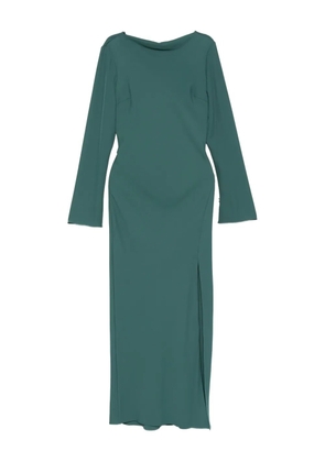 Patrizia Pepe long sleeve midi dress - Green